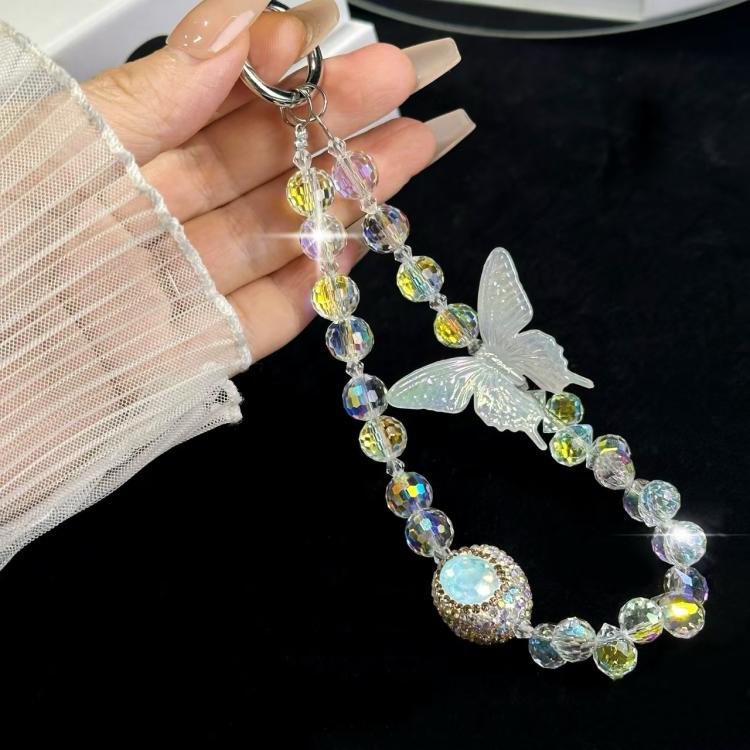 Heavy Industry Diamond-Rncrusted Sparkle Retro Phone Chain