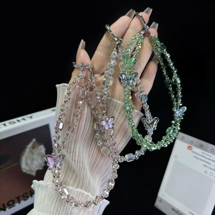 Simple Double Butterfly Phone Chain