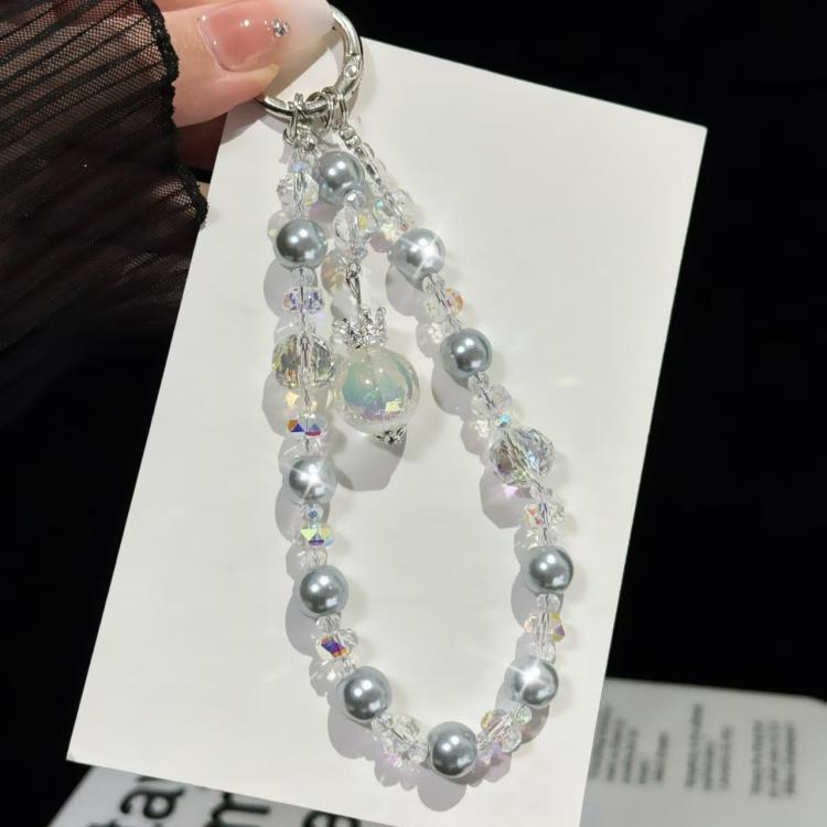 Small Crown Tassel Phone Chain
