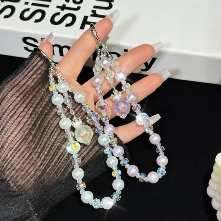 Small Crown Tassel Phone Chain