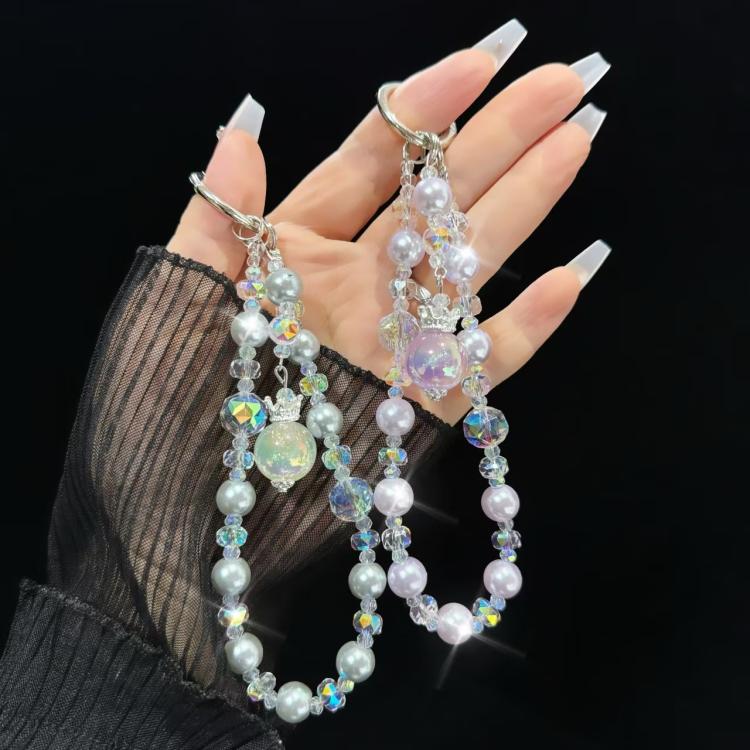 Small Crown Tassel Phone Chain