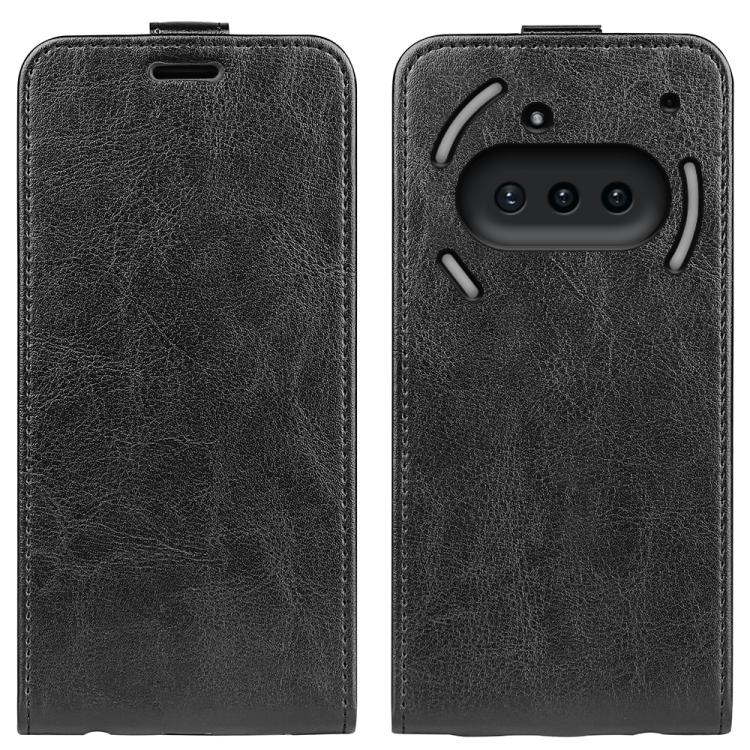 R64 Texture Single Vertical Flip Leather Phone Case, For Nothing Phone 3a Lite, For Nothing Phone 3a, For Nothing Phone 3a Pro