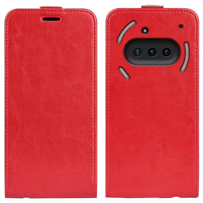 R64 Texture Single Vertical Flip Leather Phone Case, For Nothing Phone 3a Lite, For Nothing Phone 3a, For Nothing Phone 3a Pro