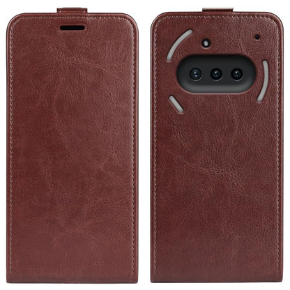R64 Texture Single Vertical Flip Leather Phone Case, For Nothing Phone 3a Lite, For Nothing Phone 3a, For Nothing Phone 3a Pro