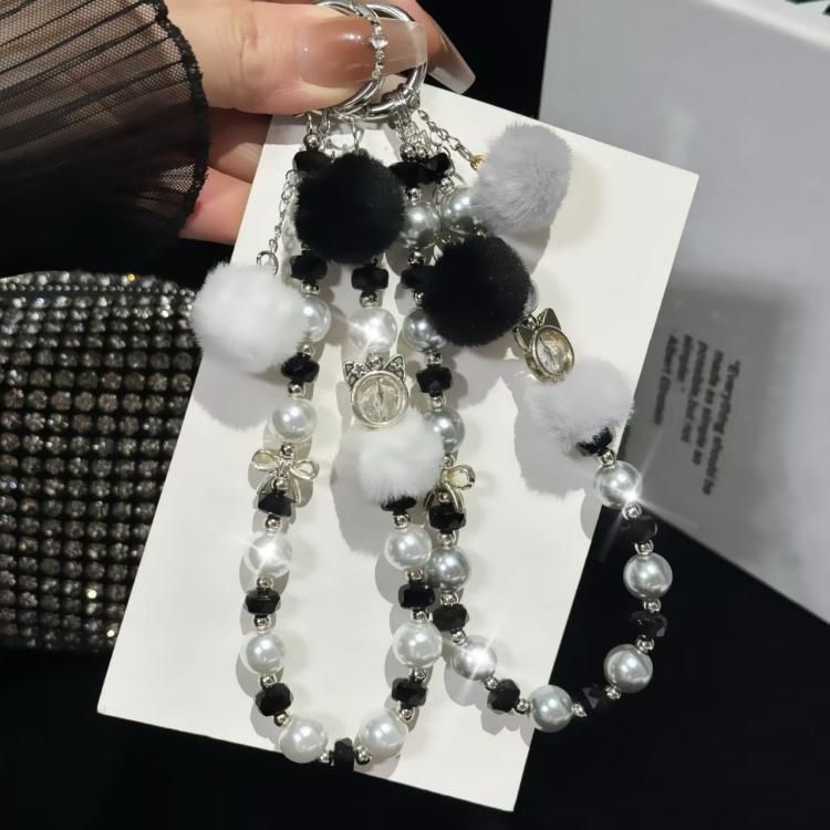 Small Hairball Pearl Mobile Phone Chain