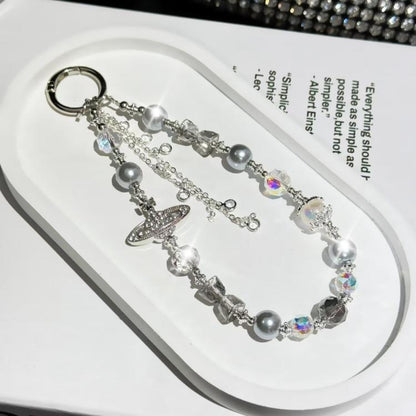 Asteroid Pearl Mobile Phone Chain