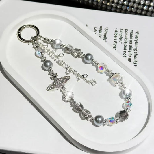Asteroid Pearl Mobile Phone Chain