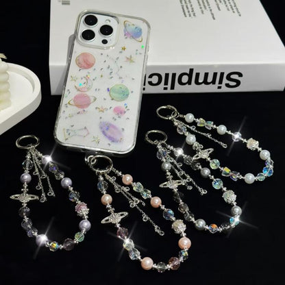 Asteroid Pearl Mobile Phone Chain
