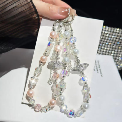 Asteroid Pearl Mobile Phone Chain