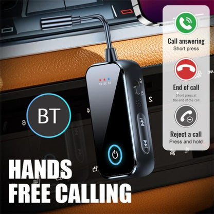 T80 2-in-1 Car AUX / TV / Speakers Wireless Bluetooth-Compatible 5.4 Receiver / Transmitter