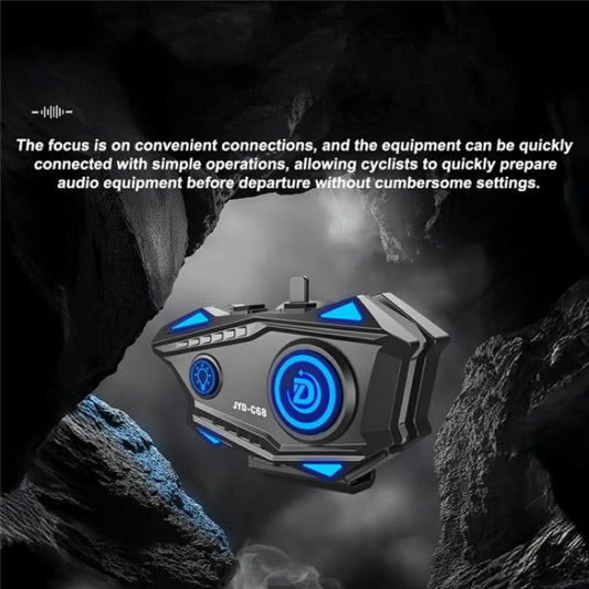 JYD-C68 Motorcycle Riders Helmet Hands-Free Wireless Bluetooth Music Headset, JYD-C68
