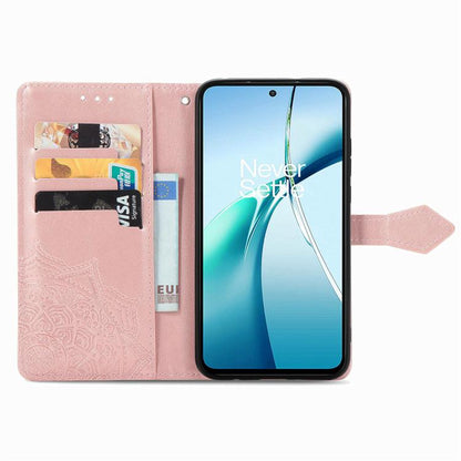Mandala Flower Embossed Leather Phone Case, For Google Pixel 10a, For Google Pixel 10 Pro XL, For Google Pixel 9a, For Google Pixel 9 Pro XL, For Google Pixel 10 / 10 Pro, For Google Pixel 9 / 9 Pro