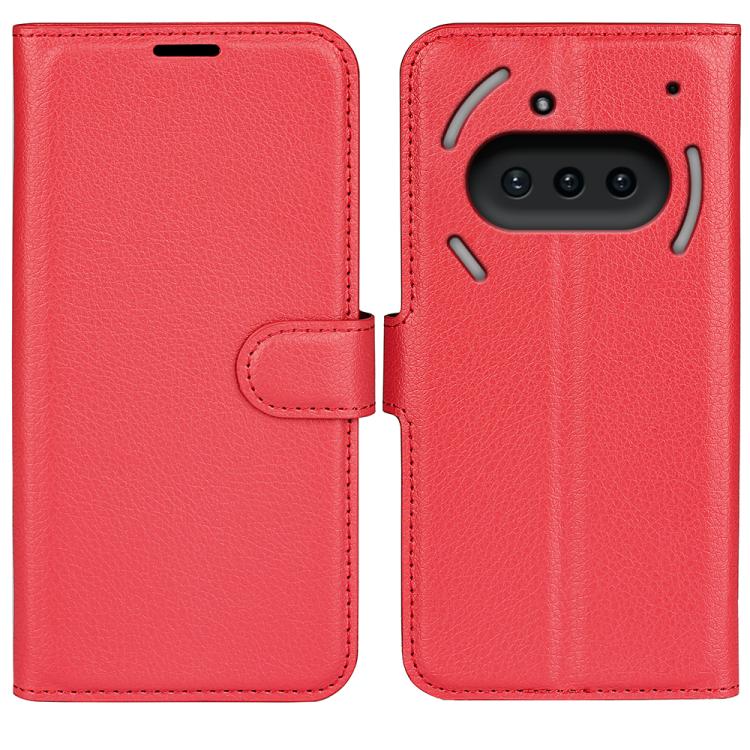 Litchi Texture Horizontal Flip Leather Phone Case with Holder, For Nothing Phone 4a Pro, For Nothing Phone 4a, For Nothing Phone 3a Lite, For Nothing Phone 3 5G, For Nothing Phone 3a, For Nothing Phone 3a Pro