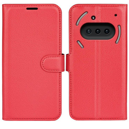 Litchi Texture Horizontal Flip Leather Phone Case with Holder, For Nothing Phone 4a Pro, For Nothing Phone 4a, For Nothing Phone 3a Lite, For Nothing Phone 3 5G, For Nothing Phone 3a, For Nothing Phone 3a Pro