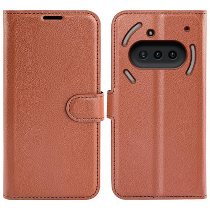 Litchi Texture Horizontal Flip Leather Phone Case with Holder, For Nothing Phone 4a Pro, For Nothing Phone 4a, For Nothing Phone 3a Lite, For Nothing Phone 3 5G, For Nothing Phone 3a, For Nothing Phone 3a Pro