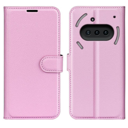 Litchi Texture Horizontal Flip Leather Phone Case with Holder, For Nothing Phone 4a Pro, For Nothing Phone 4a, For Nothing Phone 3a Lite, For Nothing Phone 3 5G, For Nothing Phone 3a, For Nothing Phone 3a Pro
