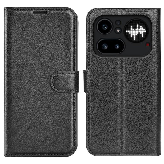 Litchi Texture Horizontal Flip Leather Phone Case with Holder, For Nothing Phone 4a Pro, For Nothing Phone 4a, For Nothing Phone 3a Lite, For Nothing Phone 3 5G, For Nothing Phone 3a, For Nothing Phone 3a Pro