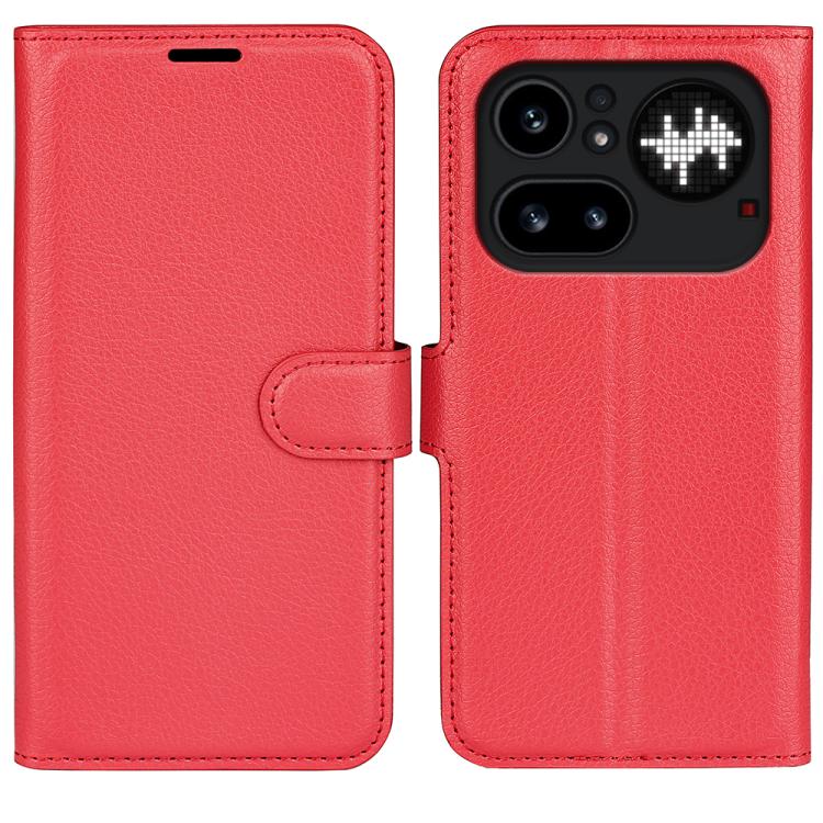 Litchi Texture Horizontal Flip Leather Phone Case with Holder, For Nothing Phone 4a Pro, For Nothing Phone 4a, For Nothing Phone 3a Lite, For Nothing Phone 3 5G, For Nothing Phone 3a, For Nothing Phone 3a Pro