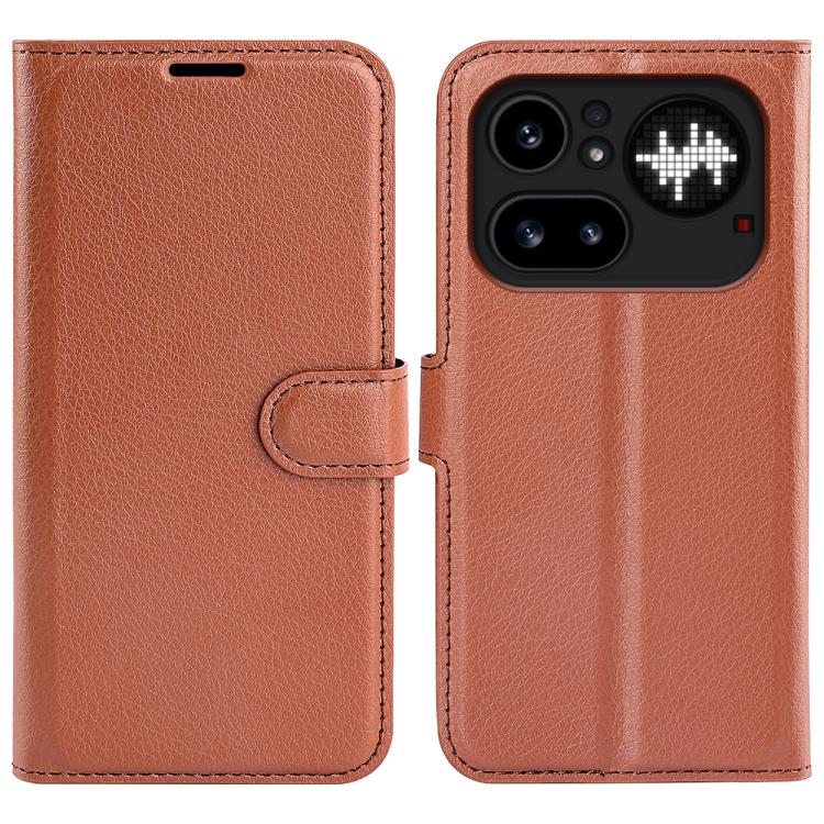 Litchi Texture Horizontal Flip Leather Phone Case with Holder, For Nothing Phone 4a Pro, For Nothing Phone 4a, For Nothing Phone 3a Lite, For Nothing Phone 3 5G, For Nothing Phone 3a, For Nothing Phone 3a Pro