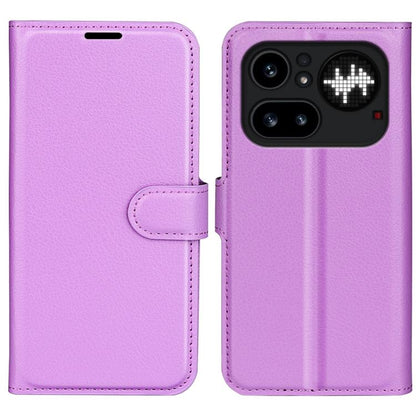 Litchi Texture Horizontal Flip Leather Phone Case with Holder, For Nothing Phone 4a Pro, For Nothing Phone 4a, For Nothing Phone 3a Lite, For Nothing Phone 3 5G, For Nothing Phone 3a, For Nothing Phone 3a Pro