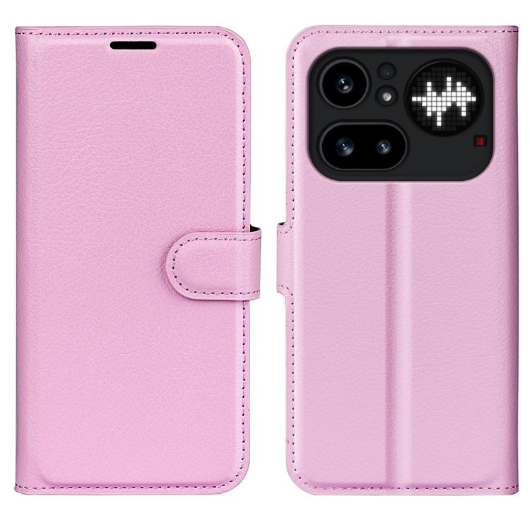 Litchi Texture Horizontal Flip Leather Phone Case with Holder, For Nothing Phone 4a Pro, For Nothing Phone 4a, For Nothing Phone 3a Lite, For Nothing Phone 3 5G, For Nothing Phone 3a, For Nothing Phone 3a Pro