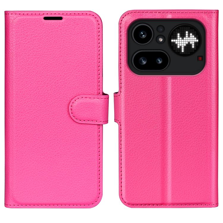 Litchi Texture Horizontal Flip Leather Phone Case with Holder, For Nothing Phone 4a Pro, For Nothing Phone 4a, For Nothing Phone 3a Lite, For Nothing Phone 3 5G, For Nothing Phone 3a, For Nothing Phone 3a Pro