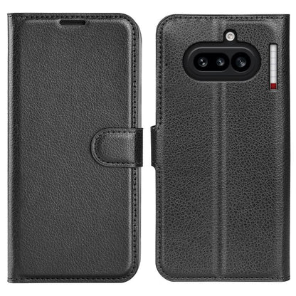 Litchi Texture Horizontal Flip Leather Phone Case with Holder, For Nothing Phone 4a Pro, For Nothing Phone 4a, For Nothing Phone 3a Lite, For Nothing Phone 3 5G, For Nothing Phone 3a, For Nothing Phone 3a Pro