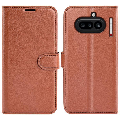 Litchi Texture Horizontal Flip Leather Phone Case with Holder, For Nothing Phone 4a Pro, For Nothing Phone 4a, For Nothing Phone 3a Lite, For Nothing Phone 3 5G, For Nothing Phone 3a, For Nothing Phone 3a Pro