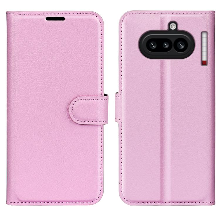 Litchi Texture Horizontal Flip Leather Phone Case with Holder, For Nothing Phone 4a Pro, For Nothing Phone 4a, For Nothing Phone 3a Lite, For Nothing Phone 3 5G, For Nothing Phone 3a, For Nothing Phone 3a Pro