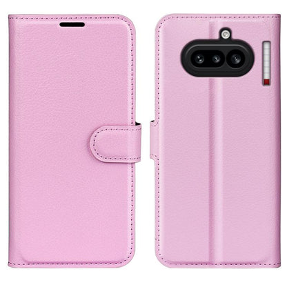 Litchi Texture Horizontal Flip Leather Phone Case with Holder, For Nothing Phone 4a Pro, For Nothing Phone 4a, For Nothing Phone 3a Lite, For Nothing Phone 3 5G, For Nothing Phone 3a, For Nothing Phone 3a Pro