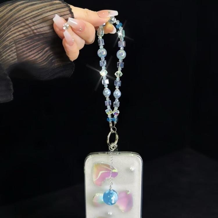 Cloud Glow-In-The-Dark Bead Pendant Mobile Phone Chain