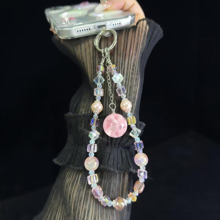 Cloud Glow-In-The-Dark Bead Pendant Mobile Phone Chain