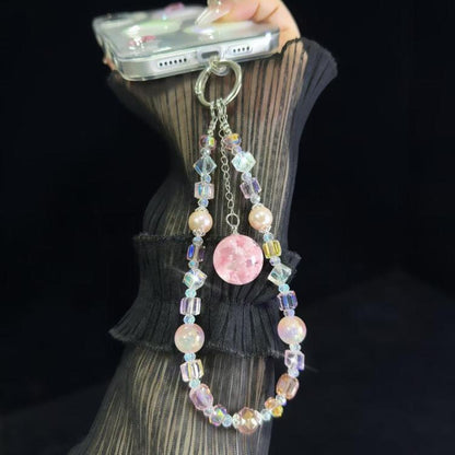 Cloud Glow-In-The-Dark Bead Pendant Mobile Phone Chain