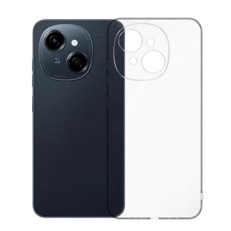 Kalebol 1.5mm Thickened Rounded Corner Transparency TPU Phone Case, For Tecno Spark 30C, For Tecno Spark Go 1
