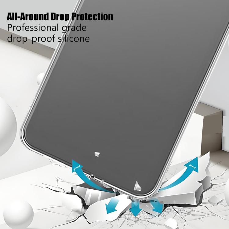 Kalebol 1.5mm Thickened Rounded Corner Transparency TPU Phone Case, For Tecno Spark 30C, For Tecno Spark Go 1