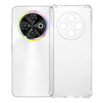 Kalebol 1.5mm Four-Corner Airbags Shockproof Transparency TPU Phone Case, For Tecno Spark Go 3, For Tecno Spark 40C, For Tecno Pova 7 Pro 5G, For Tecno Pova 7 5G, For Tecno Spark 40 Pro+  4G, For Tecno Spark 40 Pro, For Tecno Spark 40, For Tecno Pova 7...