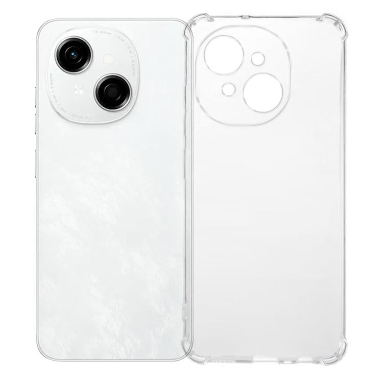 Kalebol 1.5mm Four-Corner Airbags Shockproof Transparency TPU Phone Case, For Tecno Spark Go 3, For Tecno Spark 40C, For Tecno Pova 7 Pro 5G, For Tecno Pova 7 5G, For Tecno Spark 40 Pro+  4G, For Tecno Spark 40 Pro, For Tecno Spark 40, For Tecno Pova 7...