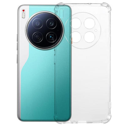Kalebol 1.5mm Four-Corner Airbags Shockproof Transparency TPU Phone Case, For Tecno Spark Go 3, For Tecno Spark 40C, For Tecno Pova 7 Pro 5G, For Tecno Pova 7 5G, For Tecno Spark 40 Pro+  4G, For Tecno Spark 40 Pro, For Tecno Spark 40, For Tecno Pova 7...