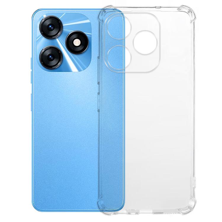Kalebol 1.5mm Four-Corner Airbags Shockproof Transparency TPU Phone Case, For Tecno Spark Go 3, For Tecno Spark 40C, For Tecno Pova 7 Pro 5G, For Tecno Pova 7 5G, For Tecno Spark 40 Pro+  4G, For Tecno Spark 40 Pro, For Tecno Spark 40, For Tecno Pova 7...