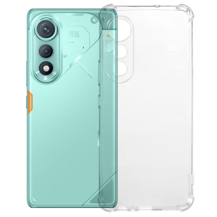 Kalebol 1.5mm Four-Corner Airbags Shockproof Transparency TPU Phone Case, For Tecno Spark Go 3, For Tecno Spark 40C, For Tecno Pova 7 Pro 5G, For Tecno Pova 7 5G, For Tecno Spark 40 Pro+  4G, For Tecno Spark 40 Pro, For Tecno Spark 40, For Tecno Pova 7...