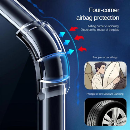 Kalebol 1.5mm Four-Corner Airbags Shockproof Transparency TPU Phone Case, For Tecno Spark Go 3, For Tecno Spark 40C, For Tecno Pova 7 Pro 5G, For Tecno Pova 7 5G, For Tecno Spark 40 Pro+  4G, For Tecno Spark 40 Pro, For Tecno Spark 40, For Tecno Pova 7...