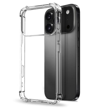 NORTHJO 2 in 1 TPU Airbag Shockproof Phone Case with Screen Film, For iPhone 18 Pro / 17 Pro, For iPhone 18 Pro Max / 17 Pro Max, For iPhone 17e / 16e, For iPhone 17, For iPhone Air, For iPhone 16 Pro Max, For iPhone 16 Pro, For iPhone 16 Plus         ...