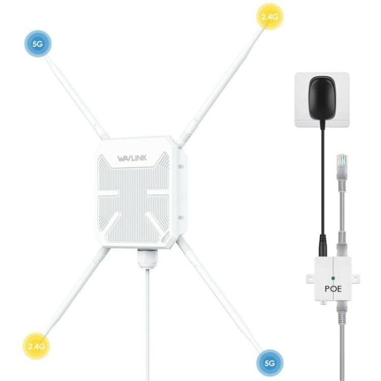 WAVLINK WN588HA2 AP Repeater WiFi Signal Booster AC1200 Dual Band WiFi Extender