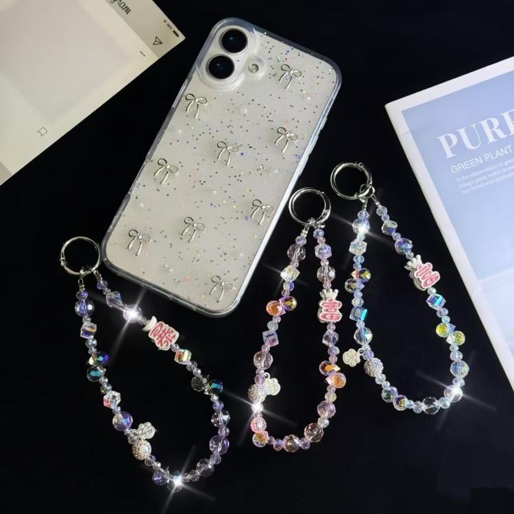 Rich Diamond Ball Crystal Mobile Phone Chain