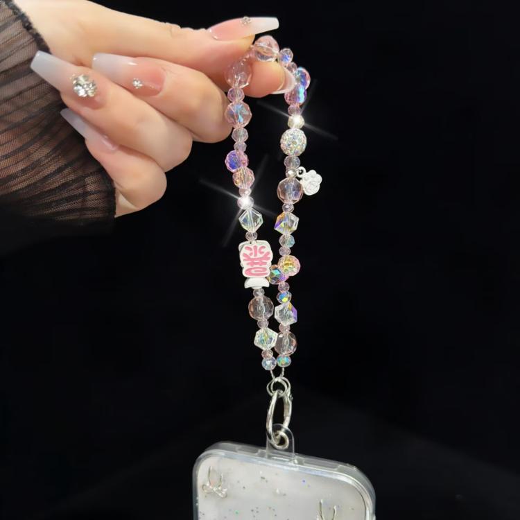 Rich Diamond Ball Crystal Mobile Phone Chain