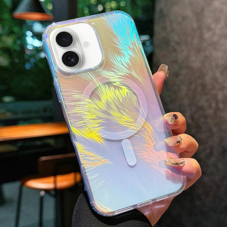 Glossy Color-Plated MagSafe Shockproof Phone Case