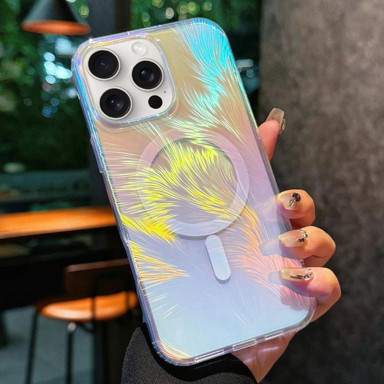 Glossy Color-Plated MagSafe Shockproof Phone Case