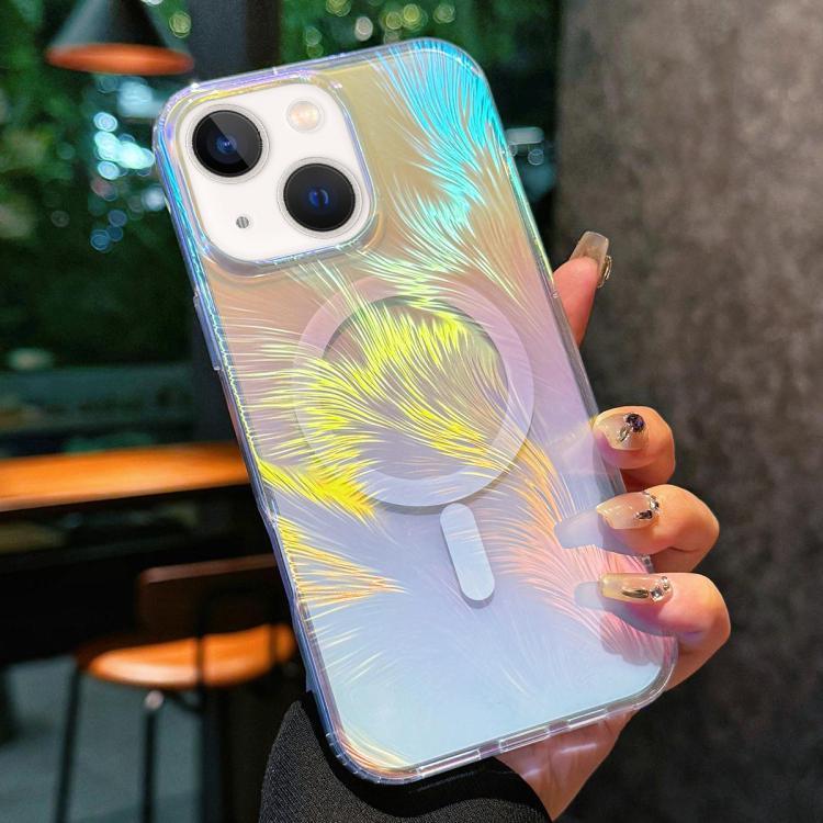 Glossy Color-Plated MagSafe Shockproof Phone Case