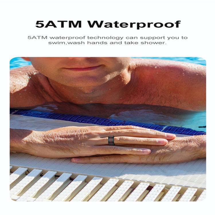 R04 SIZE 7 Smart Ring, Support Heart Rate / Blood Oxygen / Sleep Monitoring / Take Photos