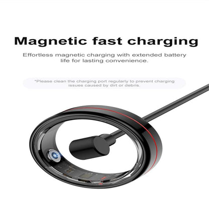 R04 SIZE 9 Smart Ring, Support Heart Rate / Blood Oxygen / Sleep Monitoring / Take Photos